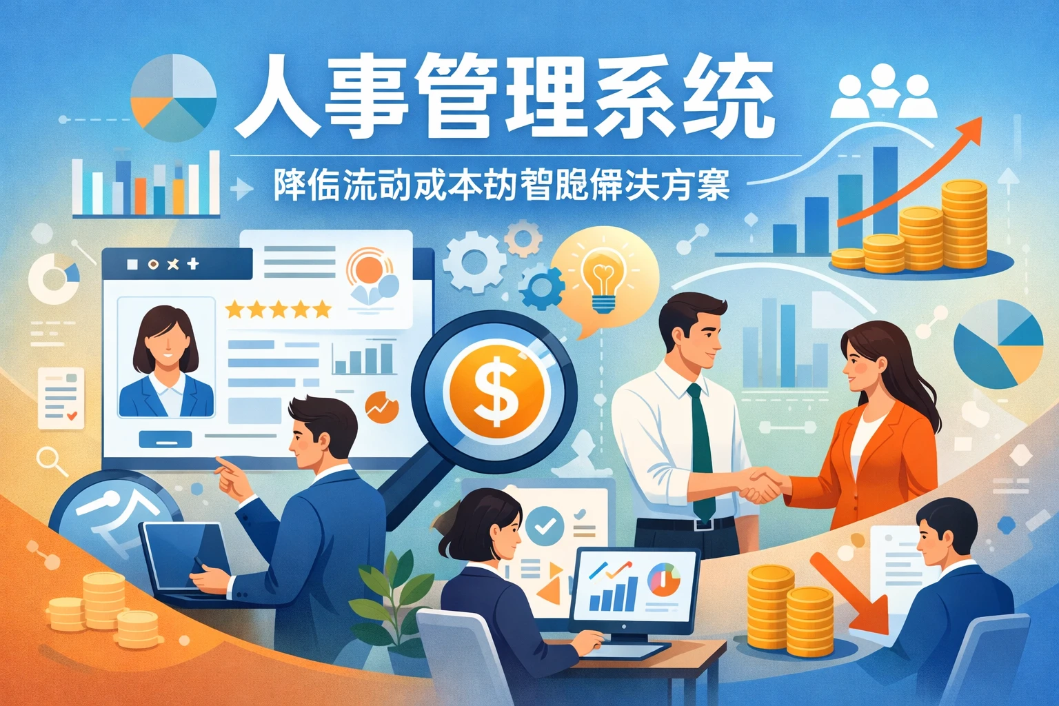 人事管理系统：降低流动成本的智能解决方案