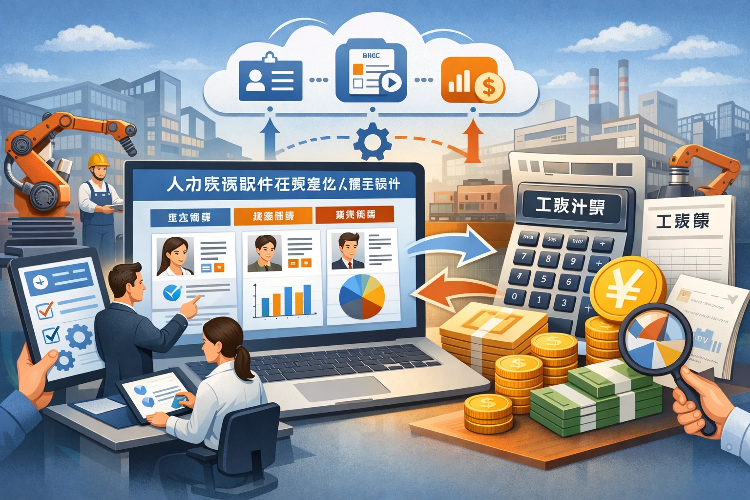 人力资源软件在制造业人事系统中的应用与薪资核算系统优化