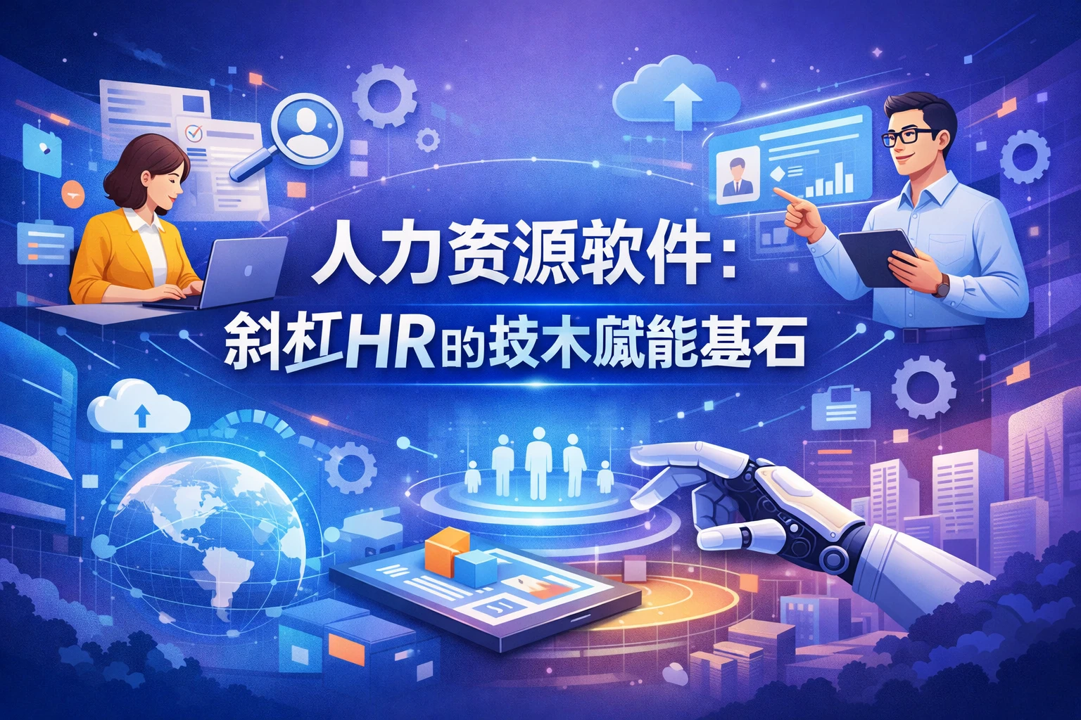 人力资源软件:斜杠HR的技术赋能基石