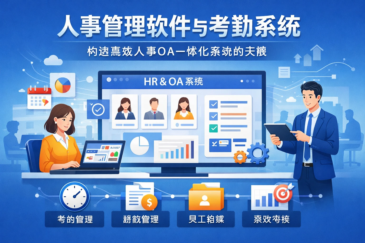 人事管理软件与考勤系统：构建高效人事OA一体化系统的关键
