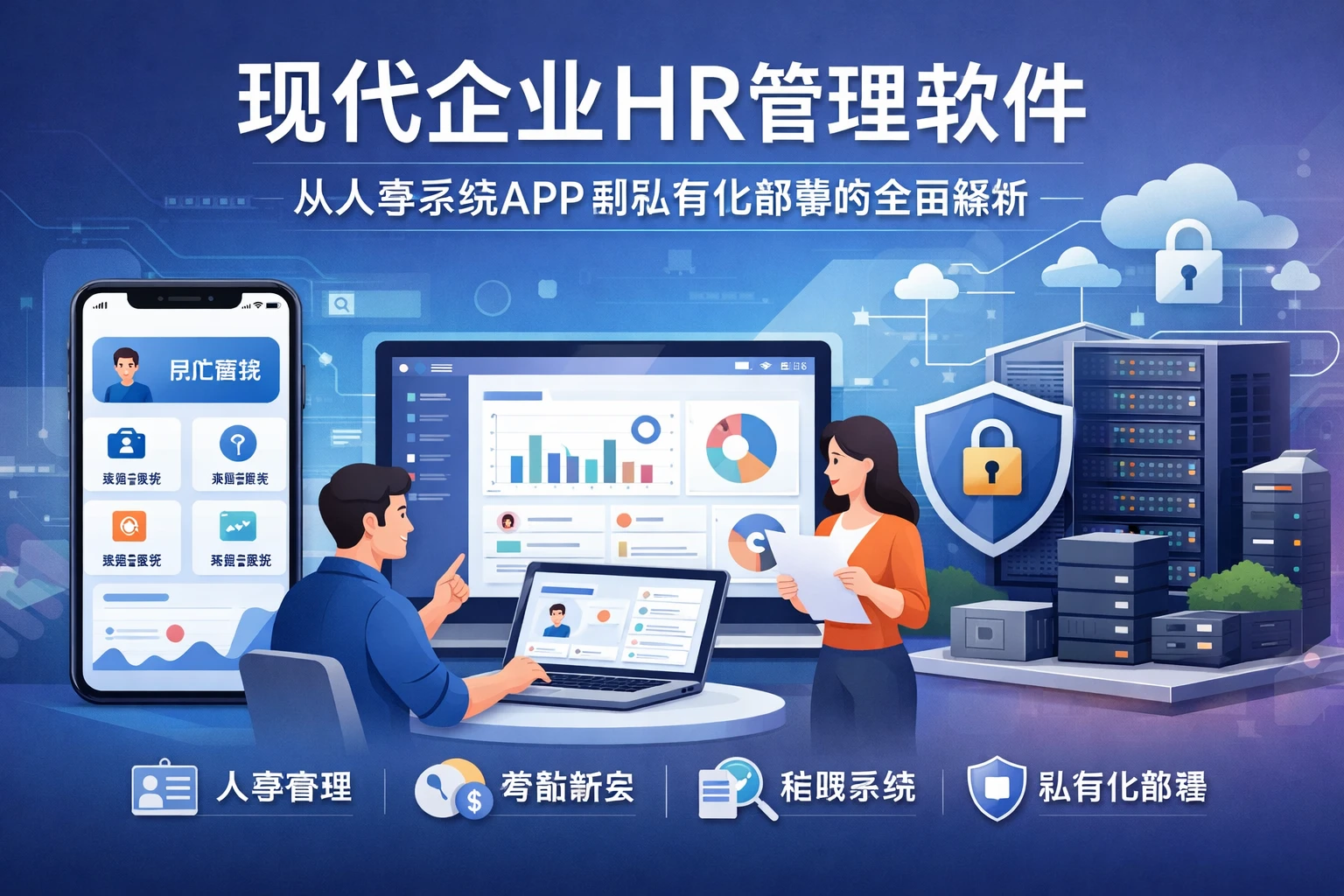 现代企业HR管理软件：从人事系统APP到私有化部署的全面解析