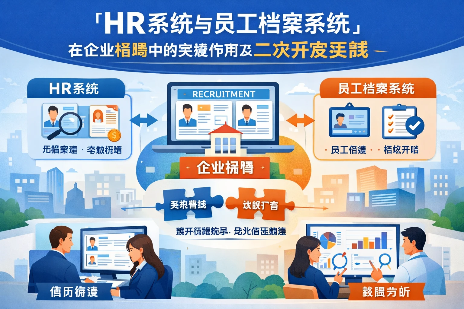 HR系统与员工档案系统在企业招聘中的关键作用及二次开发实践