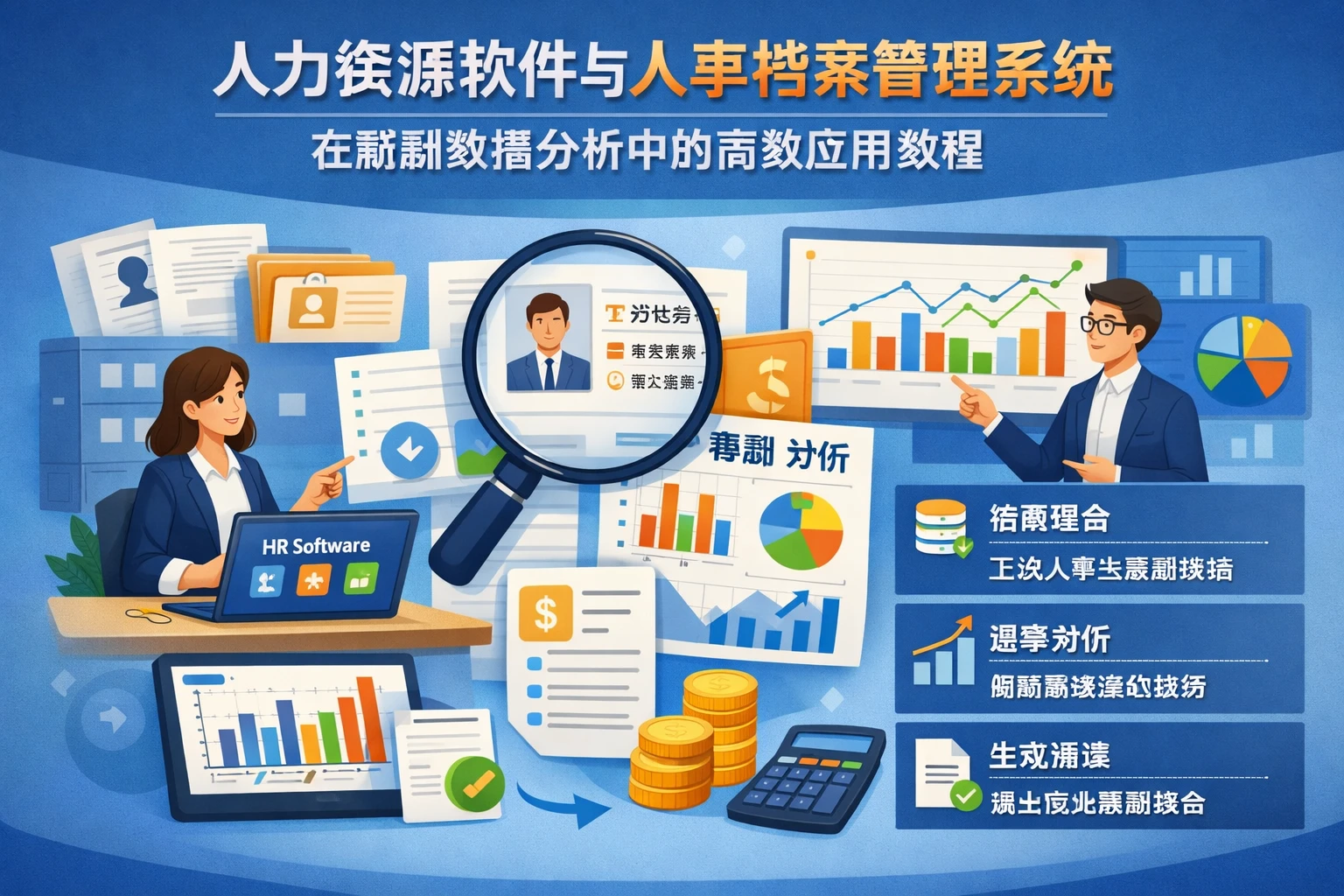 人力资源软件与人事档案管理系统在薪酬数据分析中的高效应用教程