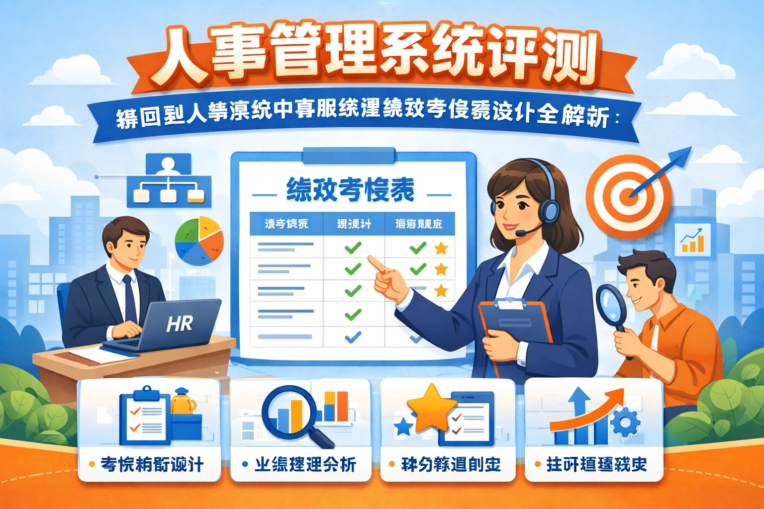 人事管理系统评测：集团型人事系统中客服经理绩效考核表设计全解析