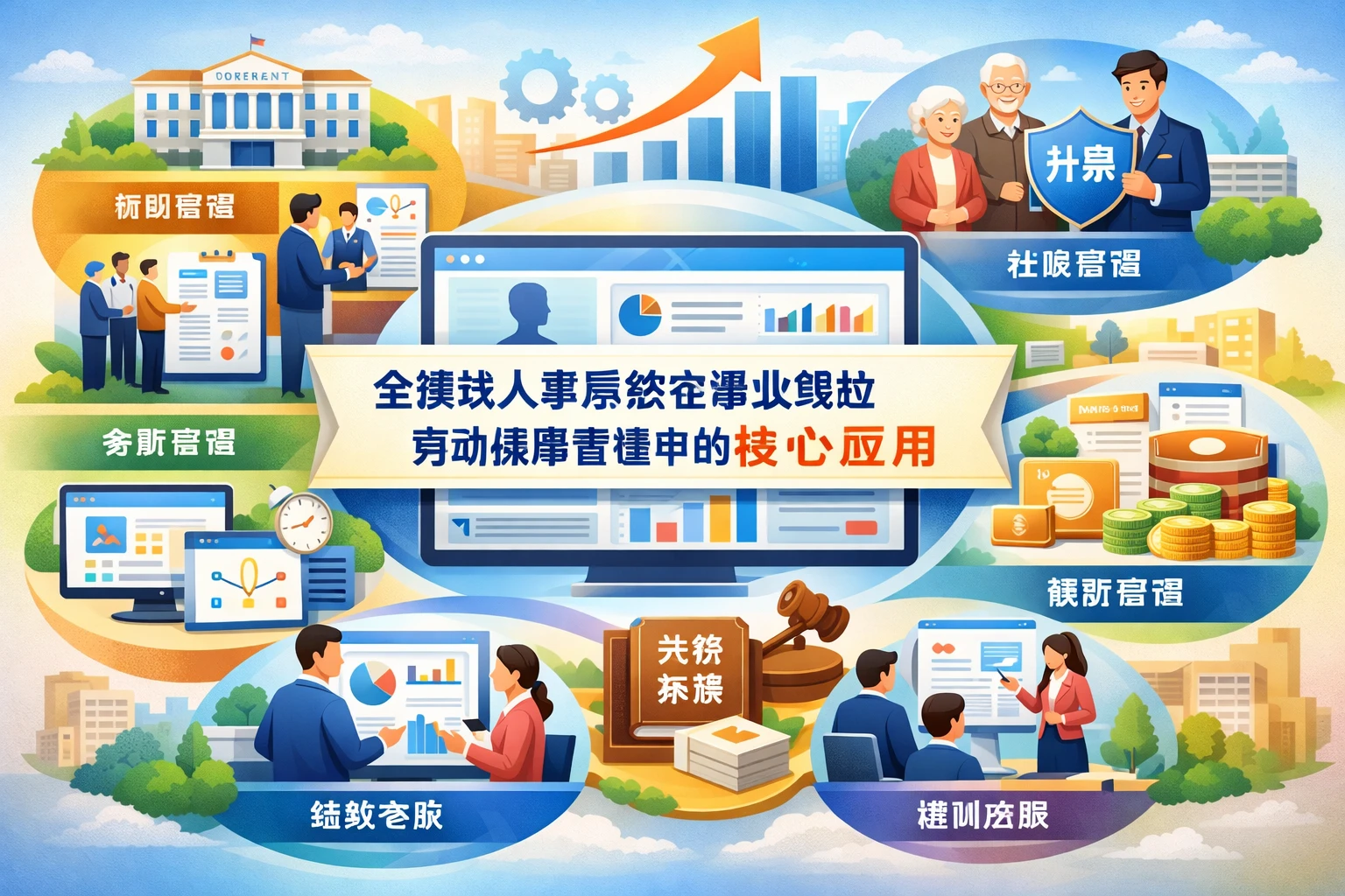 全模块人事系统在事业单位劳动保障管理中的核心应用