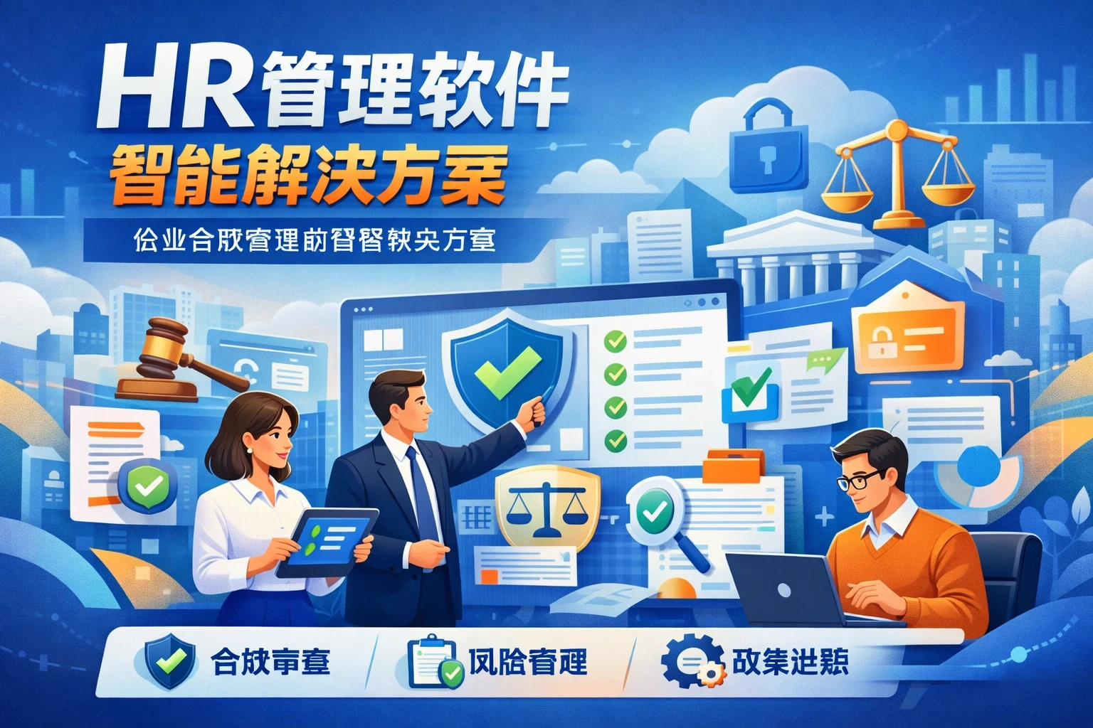 HR管理软件：企业合规管理的智能解决方案