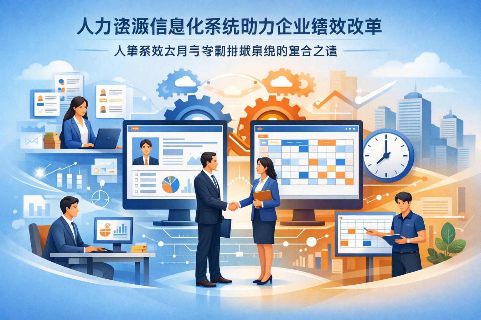 人力资源信息化系统助力企业绩效改革:人事系统公司与考勤排班系统的整合之道