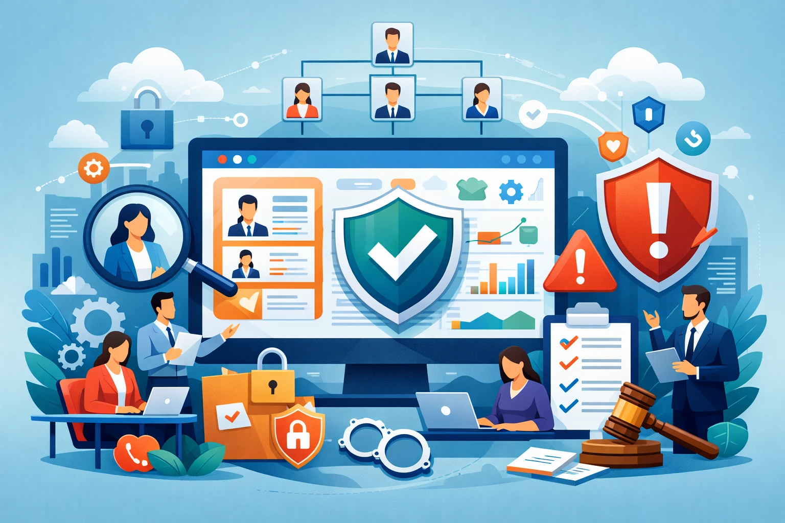 优化人力资源信息化系统与组织架构管理系统，规避员工管理风险