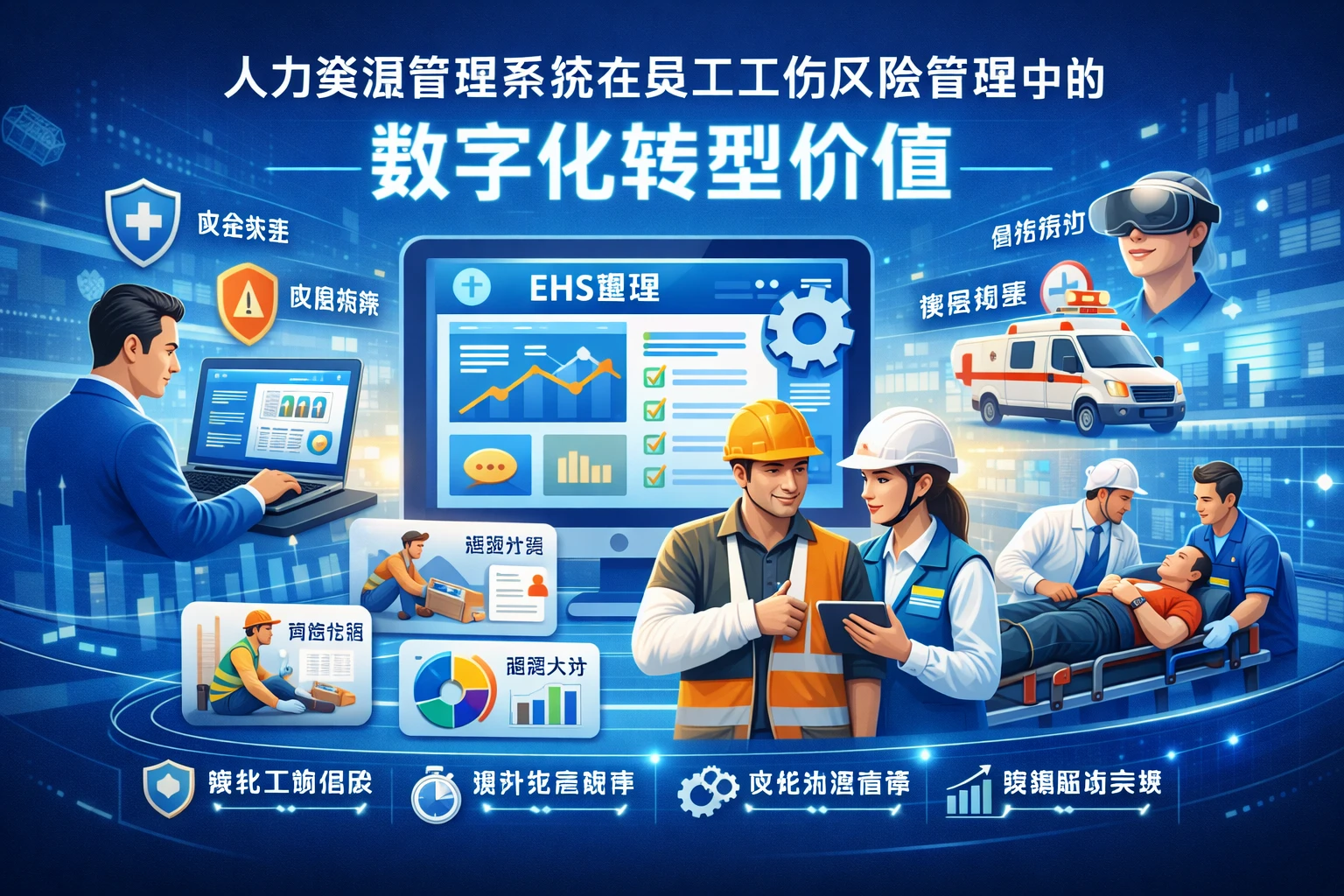人力资源管理系统在员工工伤风险管理中的数字化转型价值