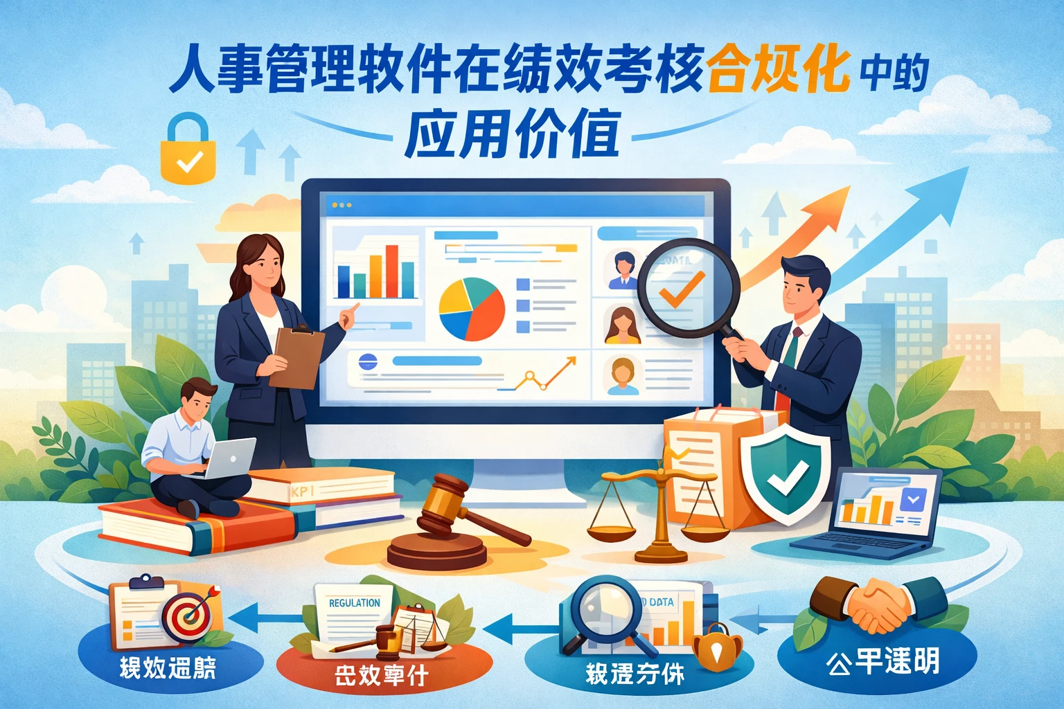 人事管理软件在绩效考核合规化中的应用价值