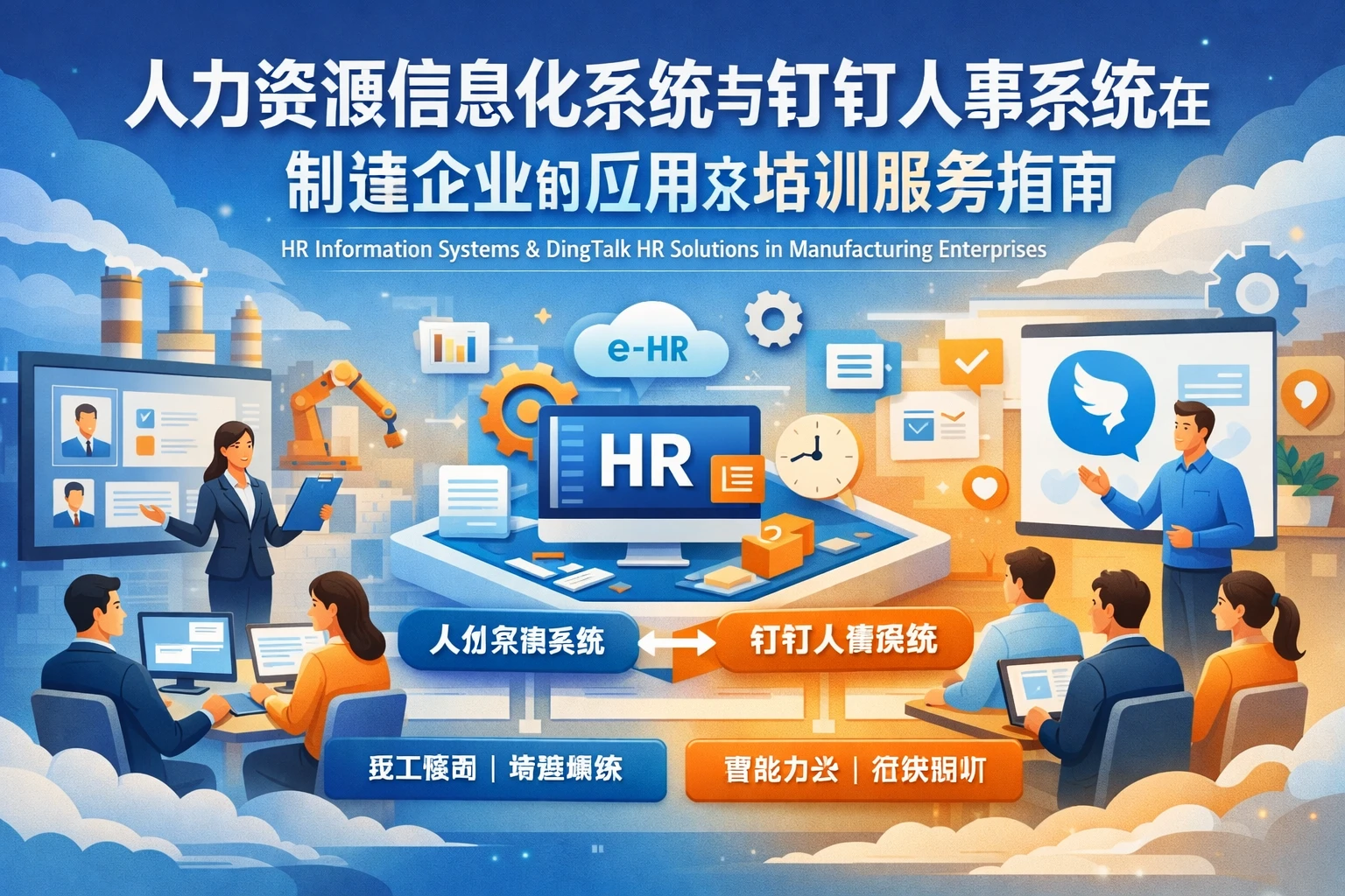 人力资源信息化系统与钉钉人事系统在制造企业的应用及培训服务指南