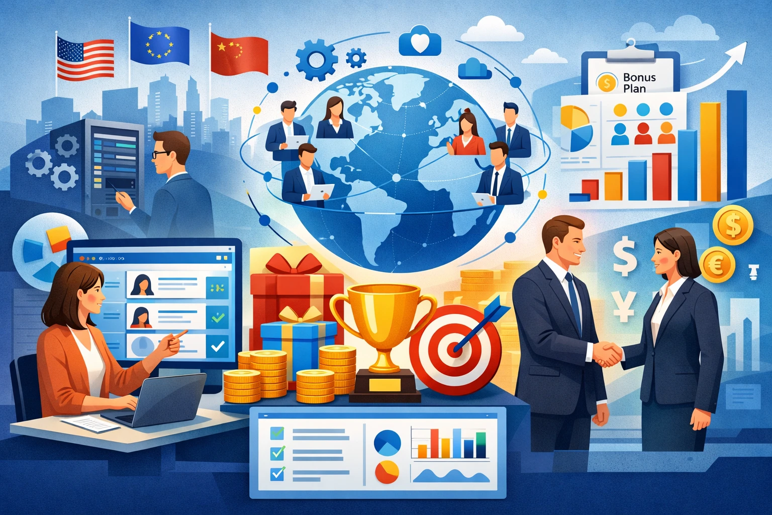 优化HR管理软件与人事系统维护，解决跨国企业奖励分配难题