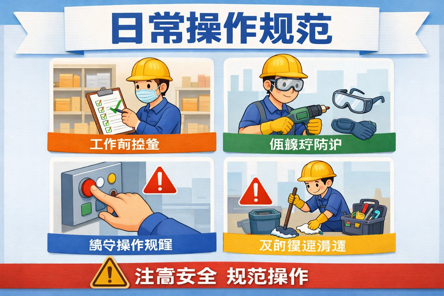 日常操作规范
