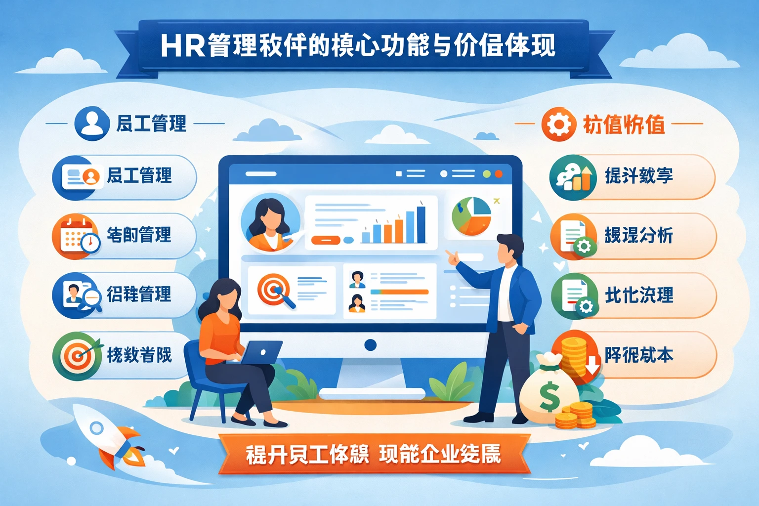 HR管理软件的核心功能与价值体现