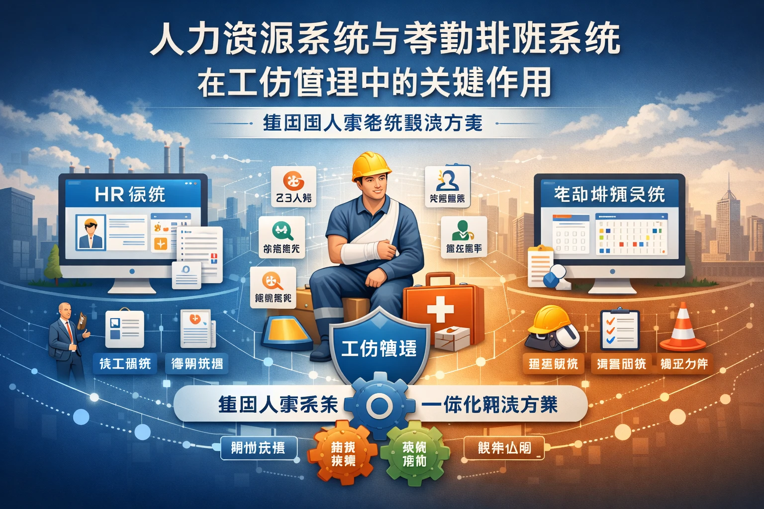 人力资源系统与考勤排班系统在工伤管理中的关键作用——集团型人事系统解决方案