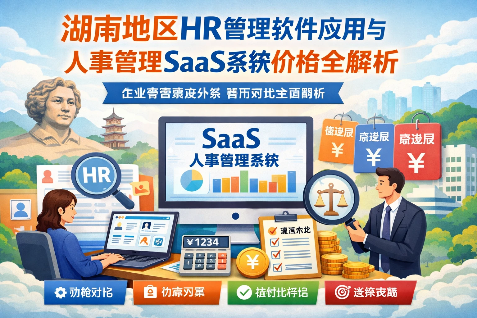 湖南地区HR管理软件应用与人事管理SaaS系统价格全解析