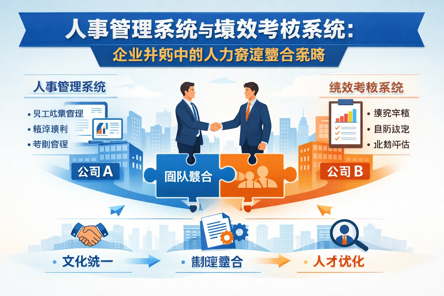 人事管理系统与绩效考核系统：企业并购中的人力资源整合策略