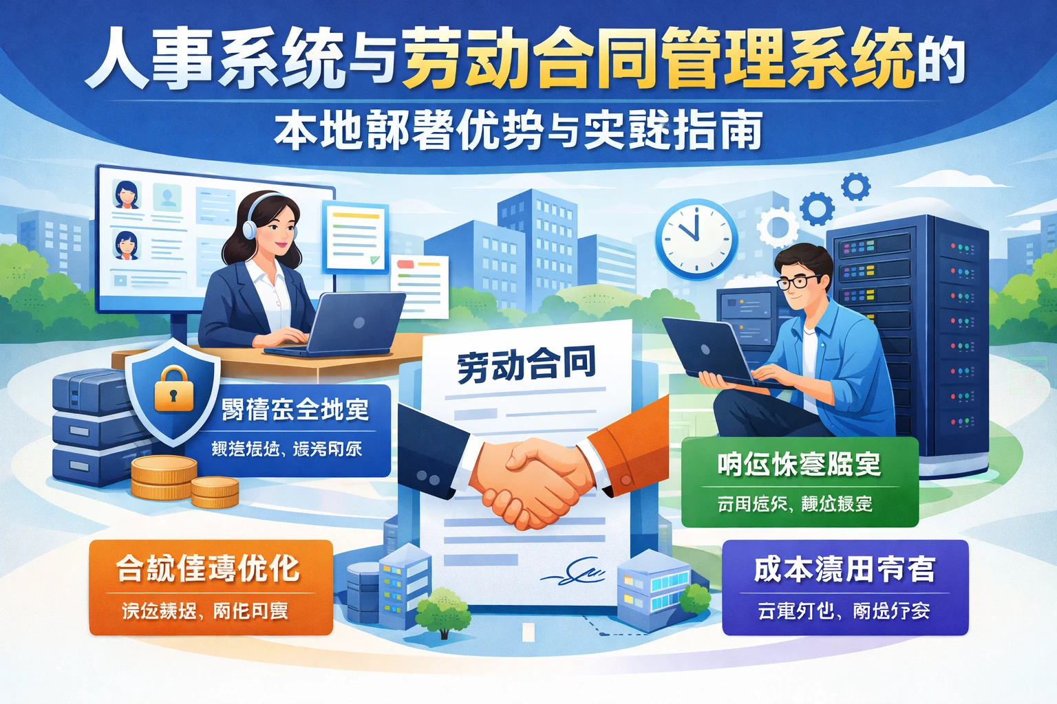 人事系统与劳动合同管理系统的本地部署优势与实践指南