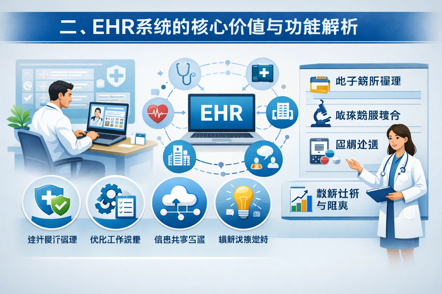 二、EHR系统的核心价值与功能解析