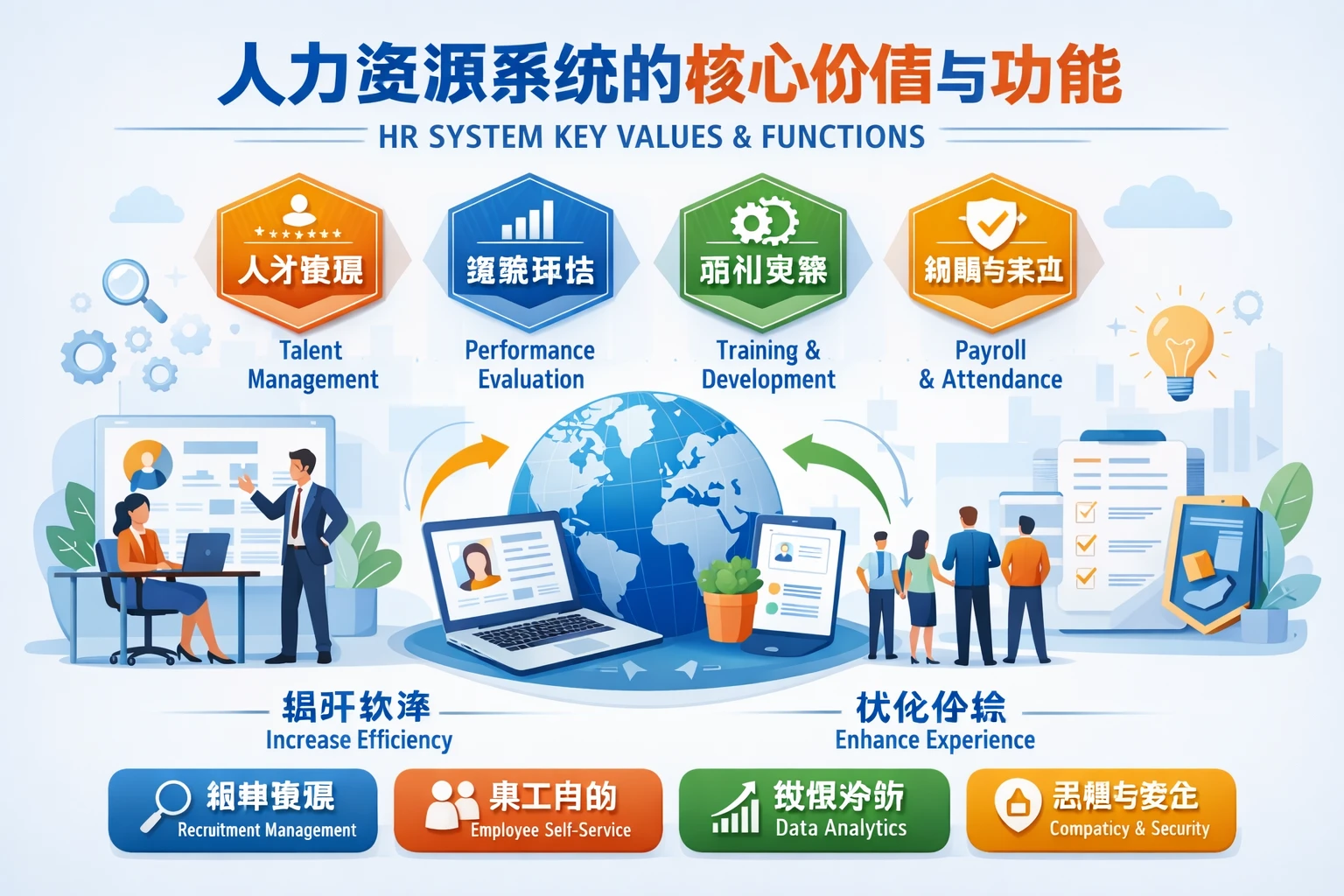 人力资源系统的核心价值与功能