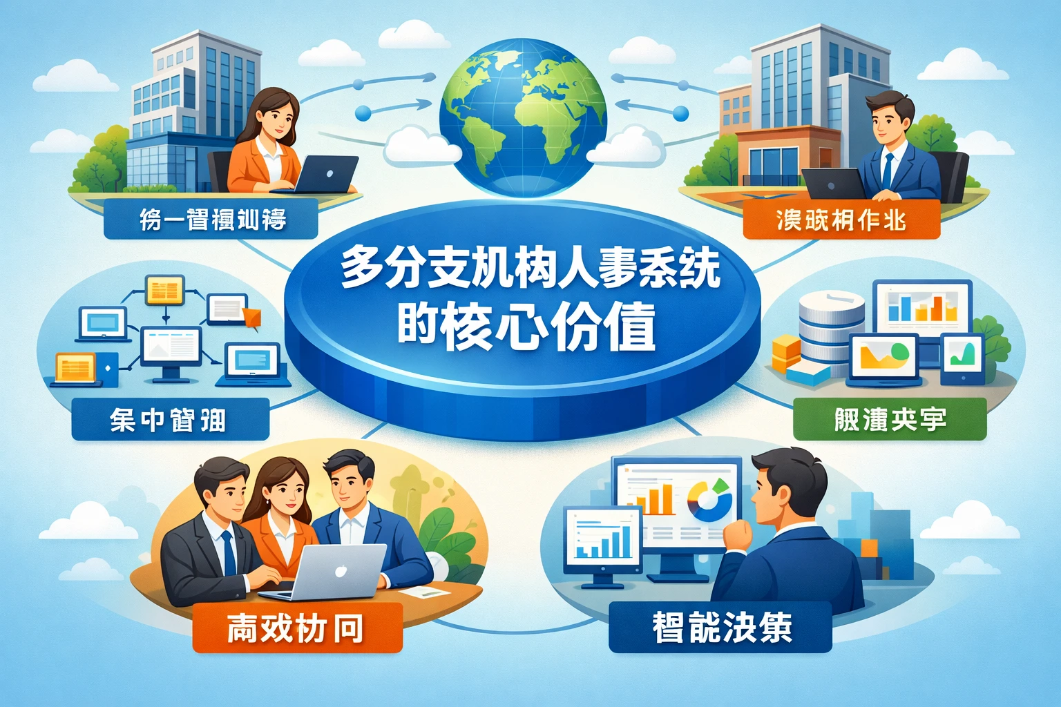 多分支机构人事系统的核心价值
