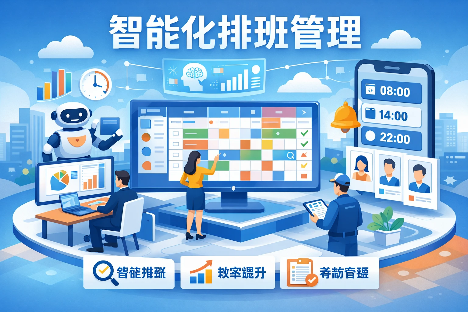 智能化排班管理