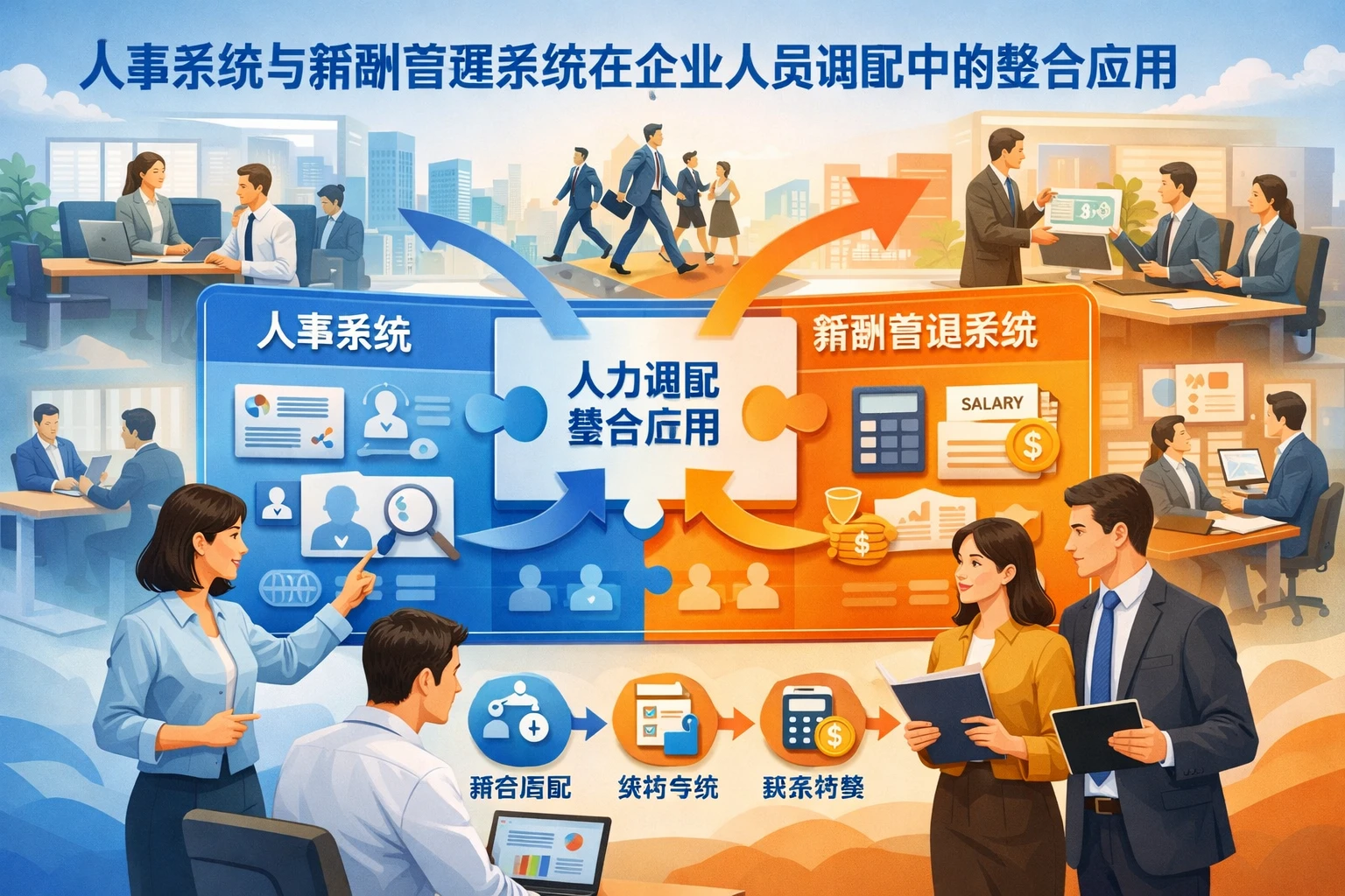 人事系统与薪酬管理系统在企业人员调配中的整合应用