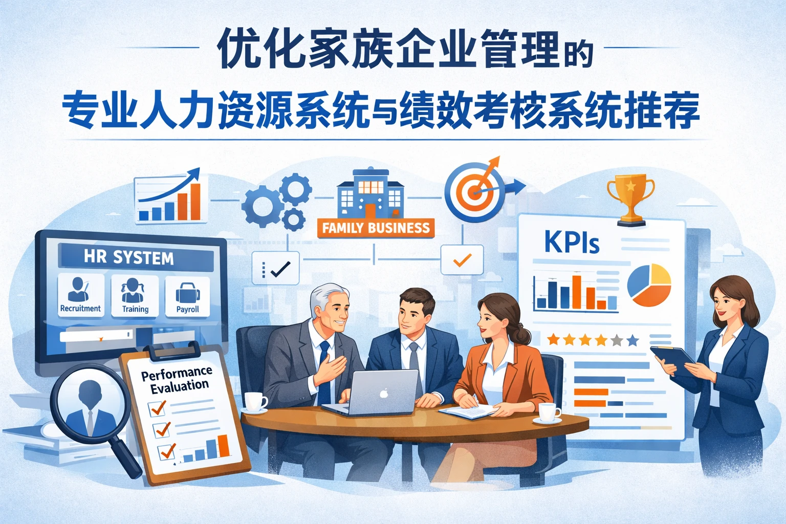优化家族企业管理的专业人力资源系统与绩效考核系统推荐