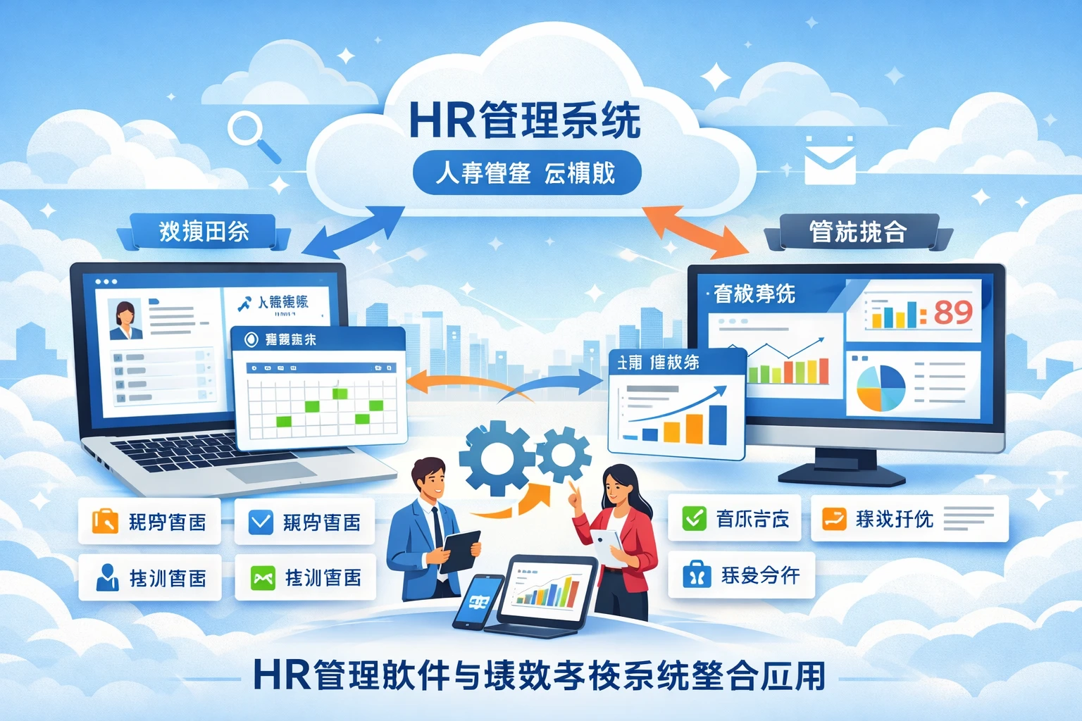 HR管理软件、人事管理系统云端版与绩效考核系统的整合应用