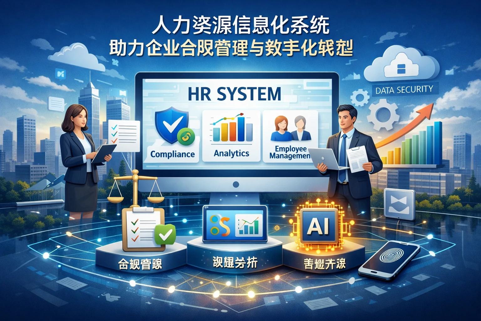 人力资源信息化系统助力企业合规管理与数字化转型