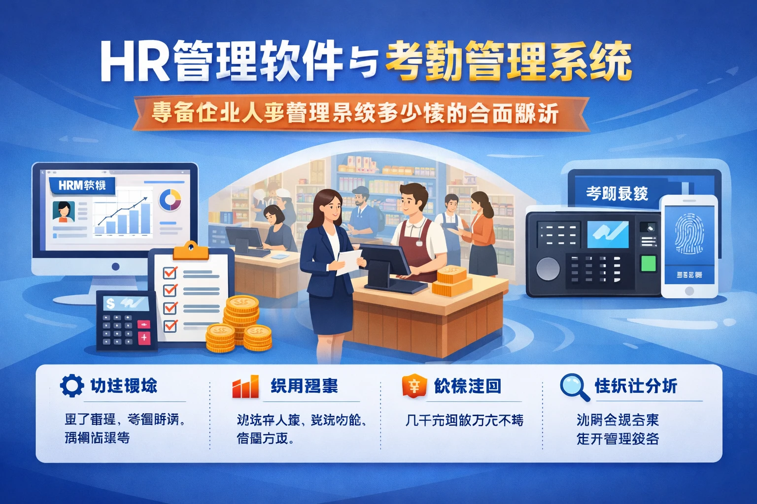 HR管理软件与考勤管理系统：零售企业人事管理系统多少钱的全面解析