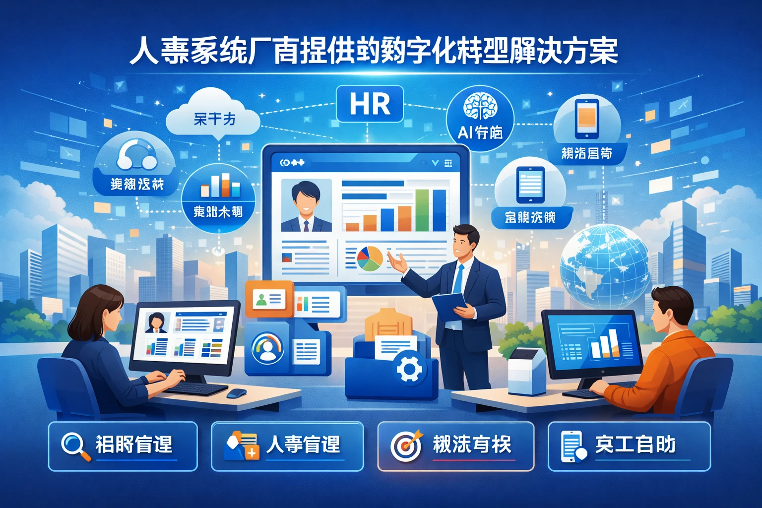 人事系统厂商提供的数字化转型解决方案