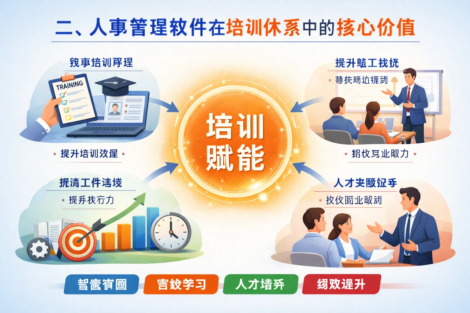 二、人事管理软件在培训体系中的核心价值