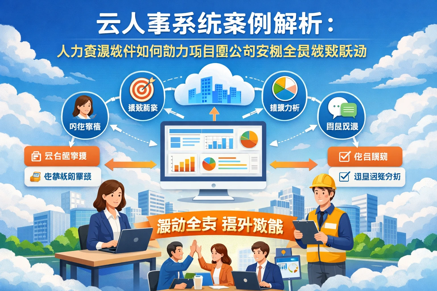 云人事系统案例解析：人力资源软件如何助力项目型公司实现全员绩效联动