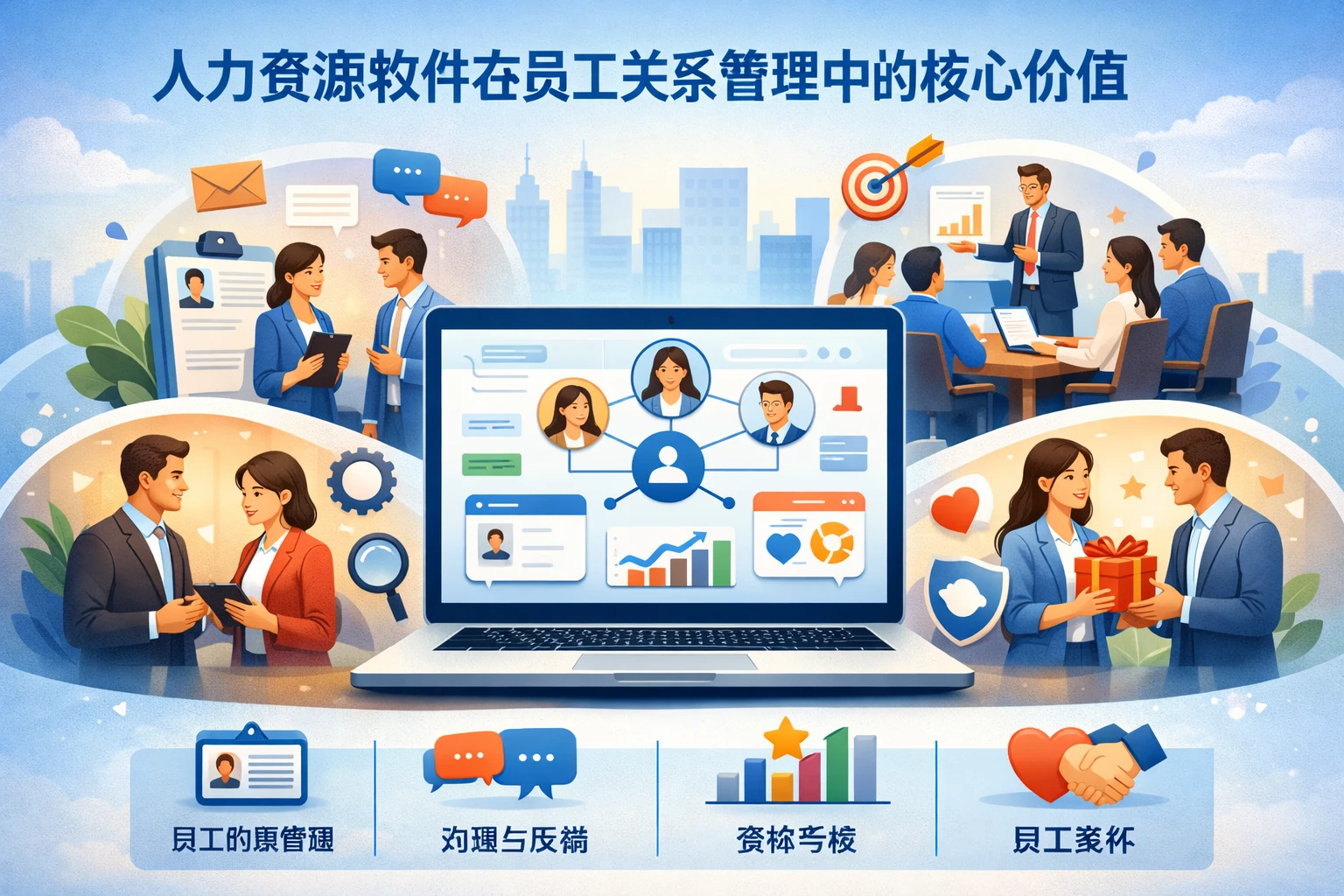 人力资源软件在员工关系管理中的核心价值