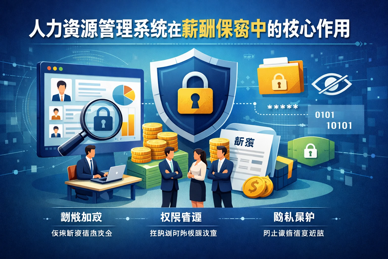 人力资源管理系统在薪酬保密中的核心作用