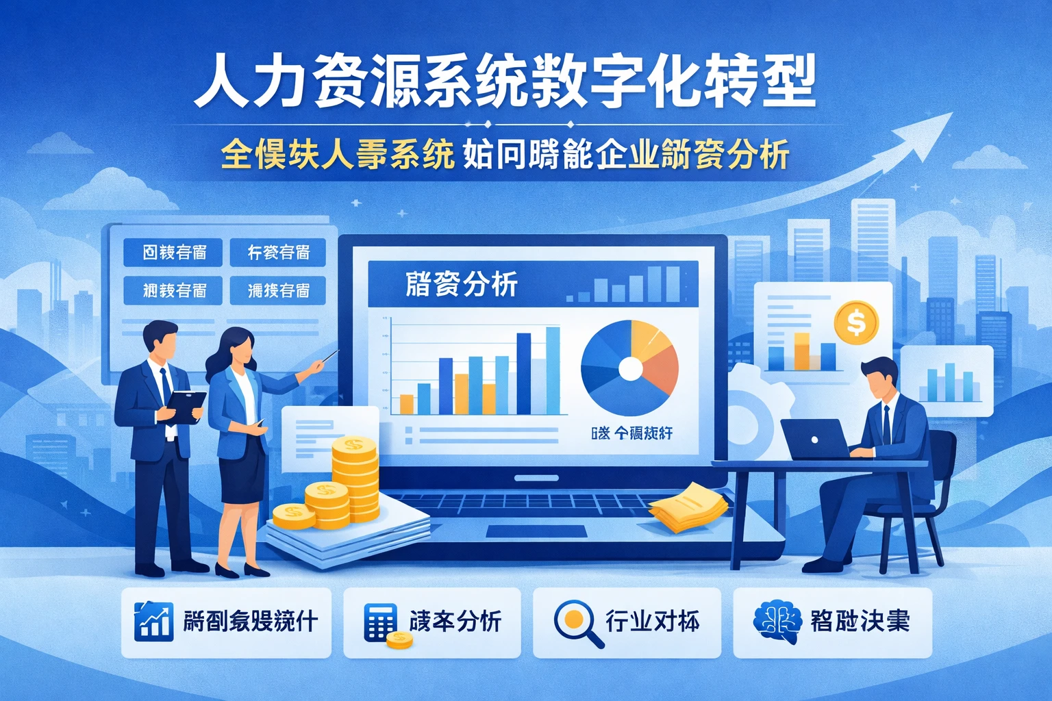 人力资源系统数字化转型：全模块人事系统如何赋能企业薪资分析