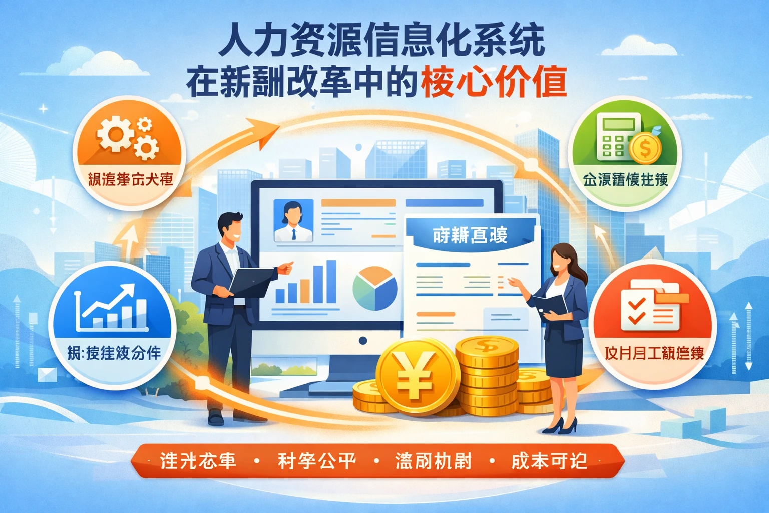 人力资源信息化系统在薪酬改革中的核心价值