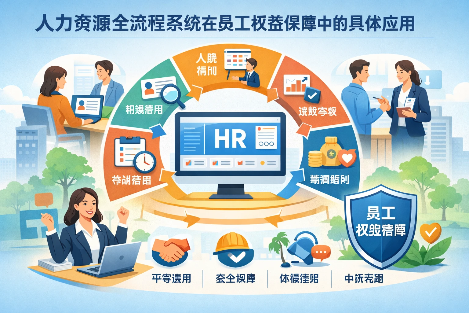 人力资源全流程系统在员工权益保障中的具体应用