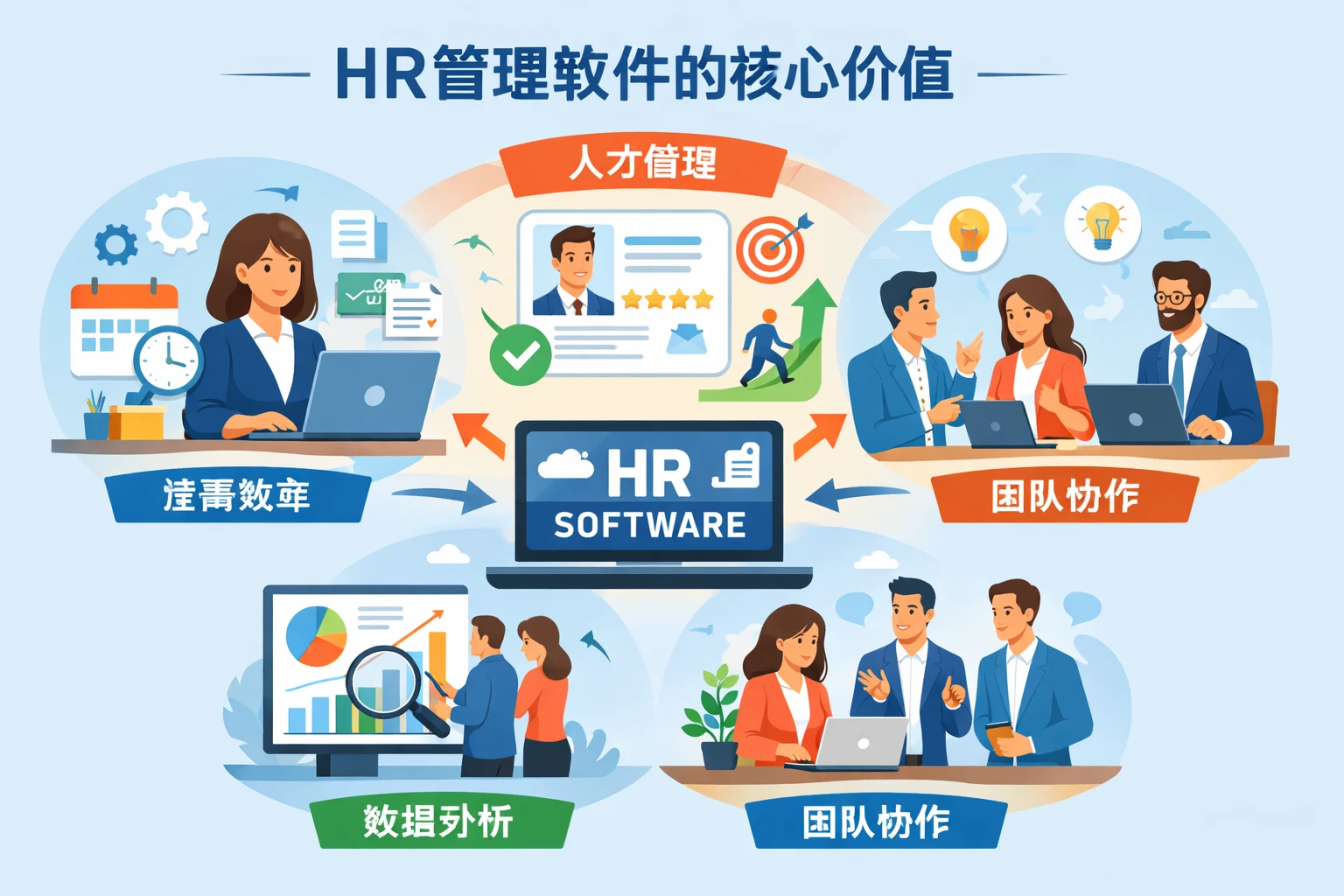 HR管理软件的核心价值