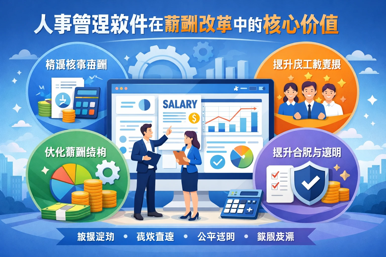 人事管理软件在薪酬改革中的核心价值