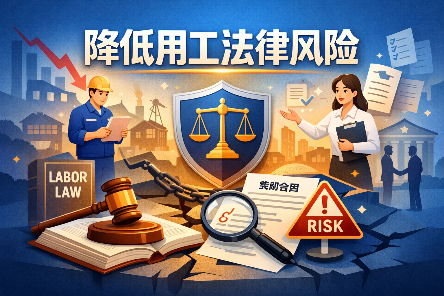 降低用工法律风险