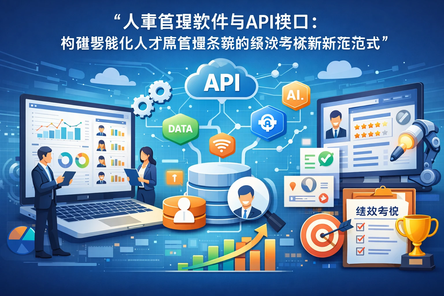 人事管理软件与API接口：构建智能化人才库管理系统的绩效考核新范式