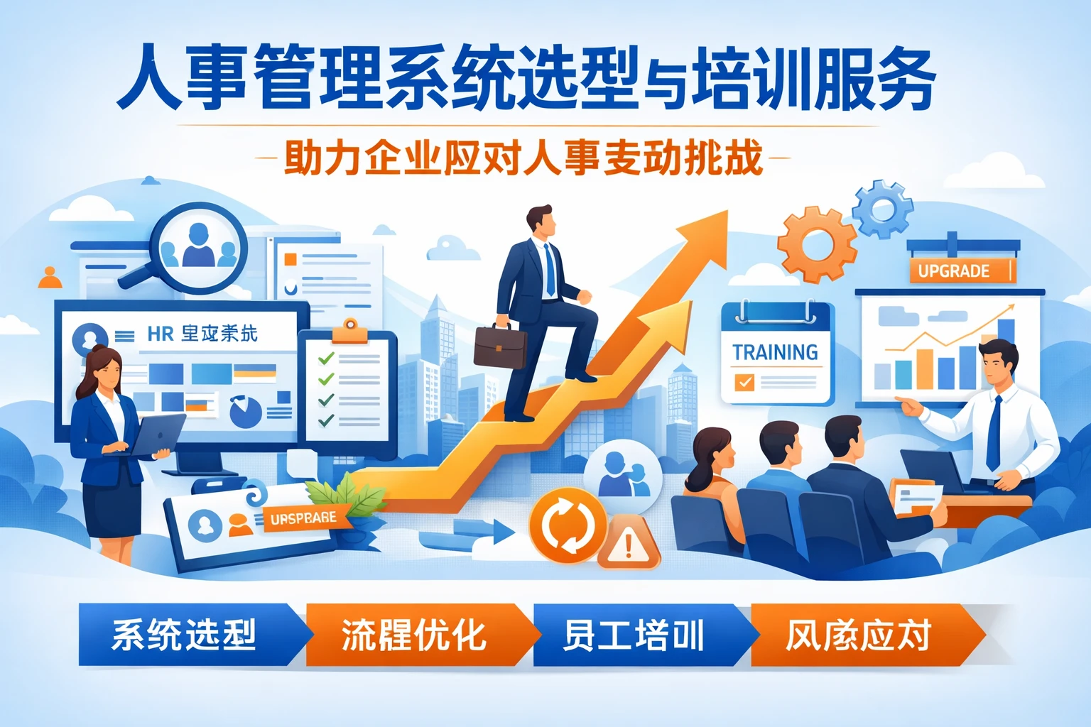 人事管理系统选型与培训服务：助力企业应对人事变动挑战