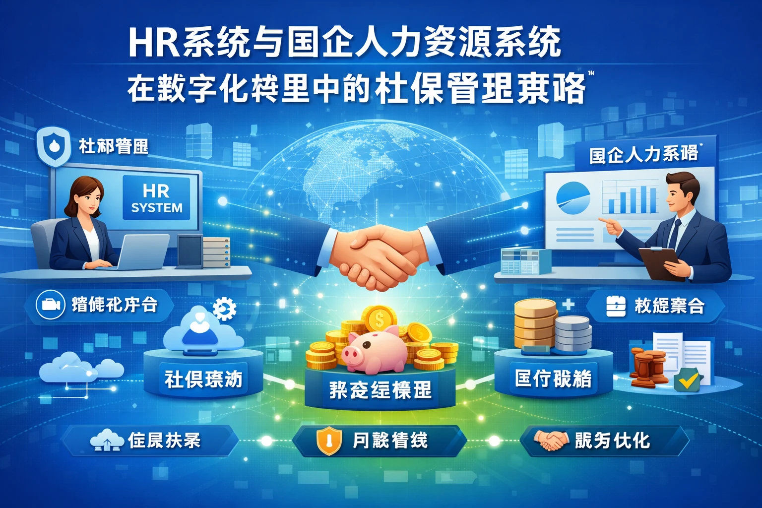 HR系统与国企人力资源系统在数字化转型中的社保管理策略