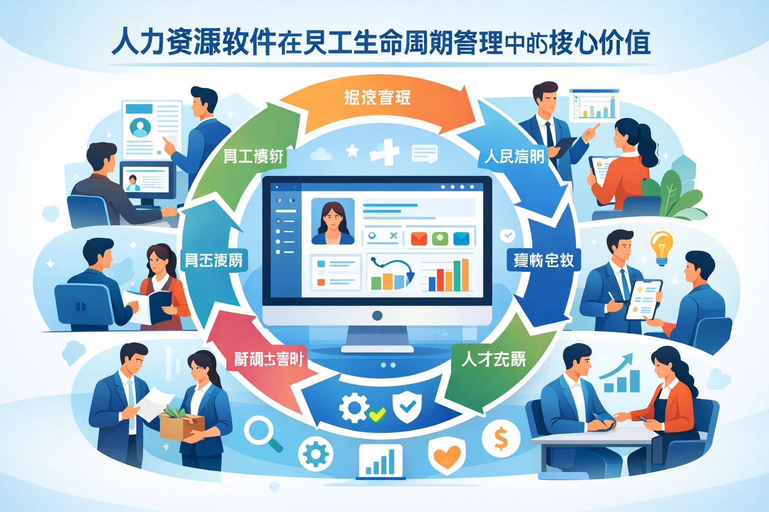 人力资源软件在员工生命周期管理中的核心价值