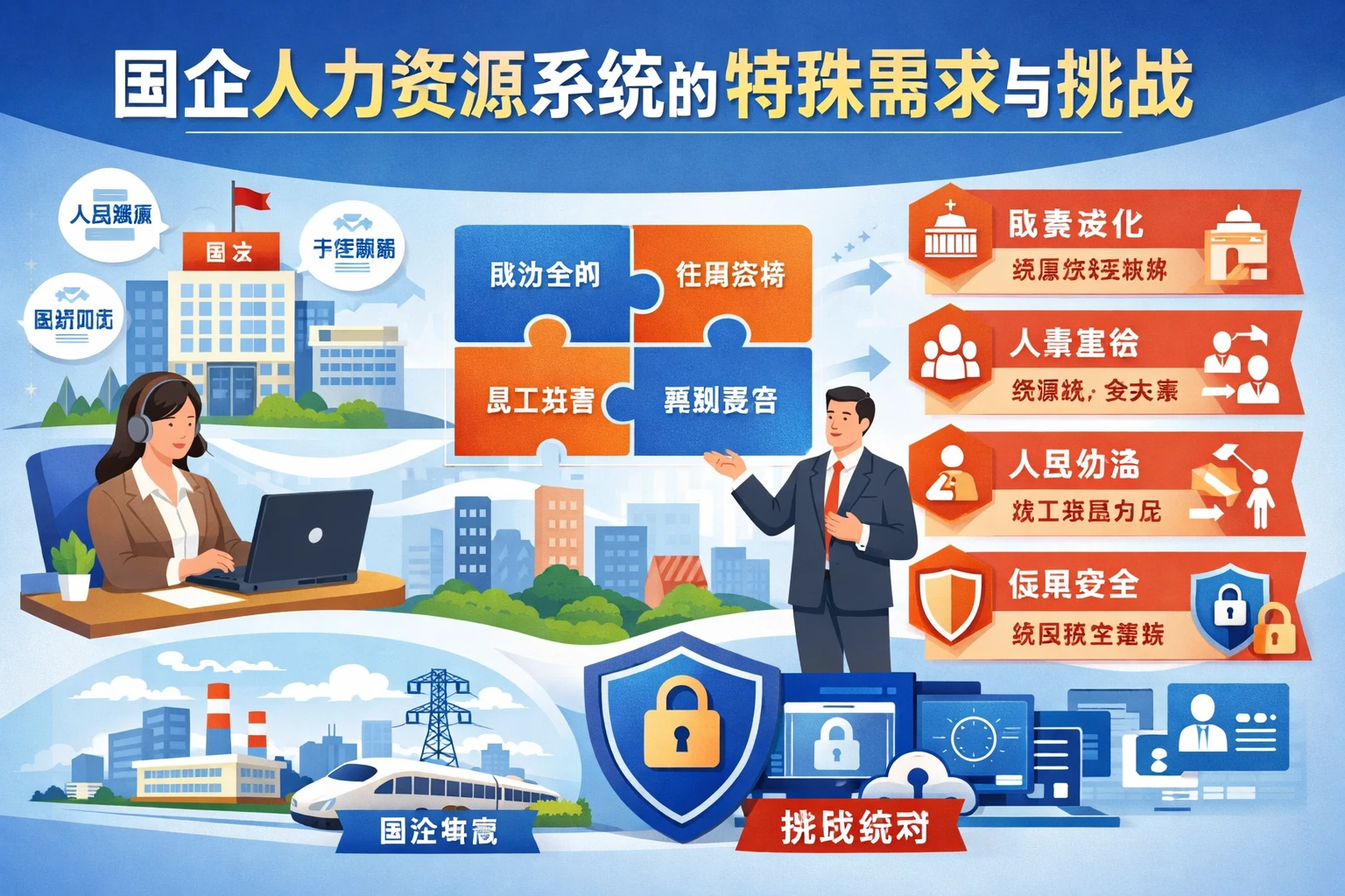 国企人力资源系统的特殊需求与挑战