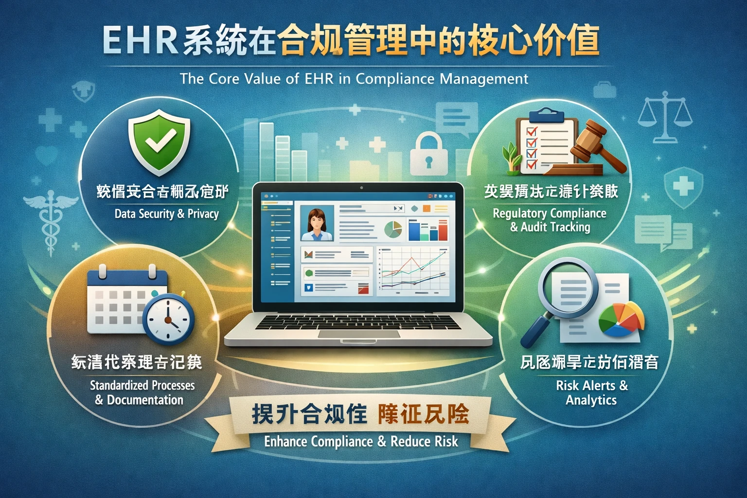 EHR系统在合规管理中的核心价值
