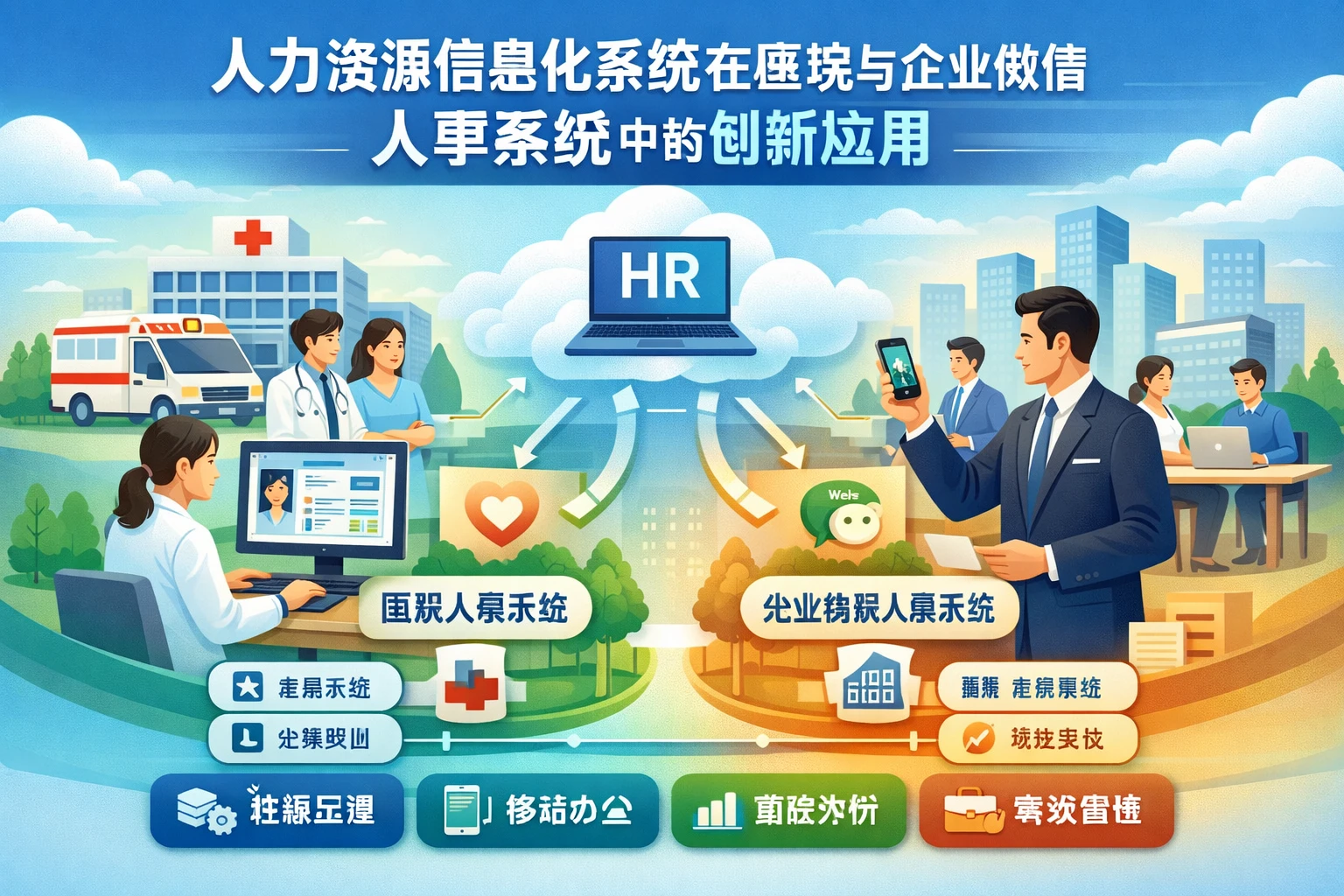 人力资源信息化系统在医院与企业微信人事系统中的创新应用