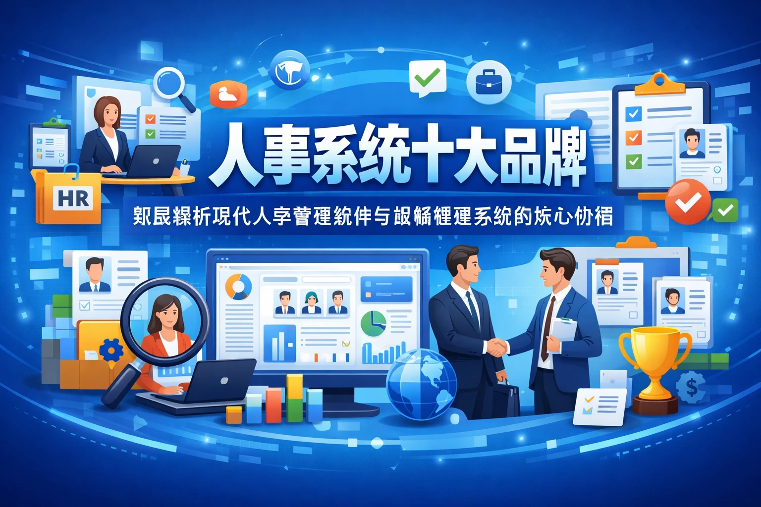 人事系统十大品牌：深度解析现代人事管理软件与招聘管理系统的核心价值